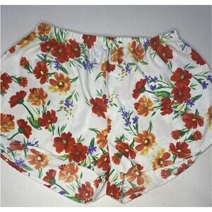 Ambience Apparel Women’s Colorful Shorts, Size Medium